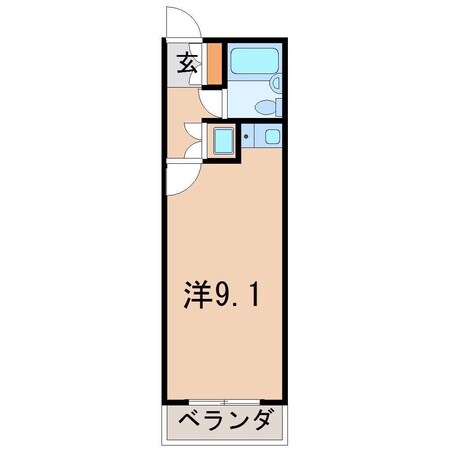 ライオンズマンション仲間町壱番館（603）の物件間取画像